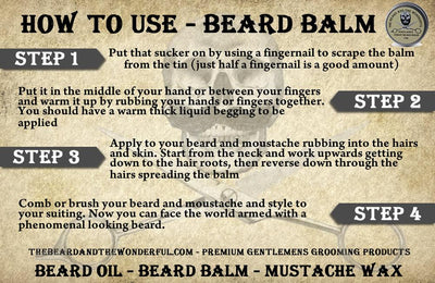 WHAT IS BEARD BALM & HOW TO USE IT