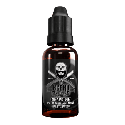 Natural Shaving Oil Traditional Men's Grooming The Beard and The Wonderful 15ml (1/2 Oz) 