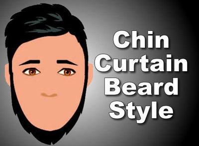 CHIN CURTAIN BEARD STYLE