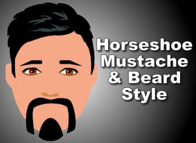 HORSESHOE MUSTACHE & BEARD STYLE
