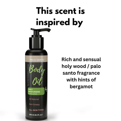 All Natural Skin Relief Body Oil, with Oat Oil & Jojoba Oil, Suitable for Sensitive Skin, Instantly Nourishes Very Dry, Sensitive Skin, Suitable for a Massage, 250ml (Copy) Body Oil The Beard And The Wonderful Palo Santo (For Him) 