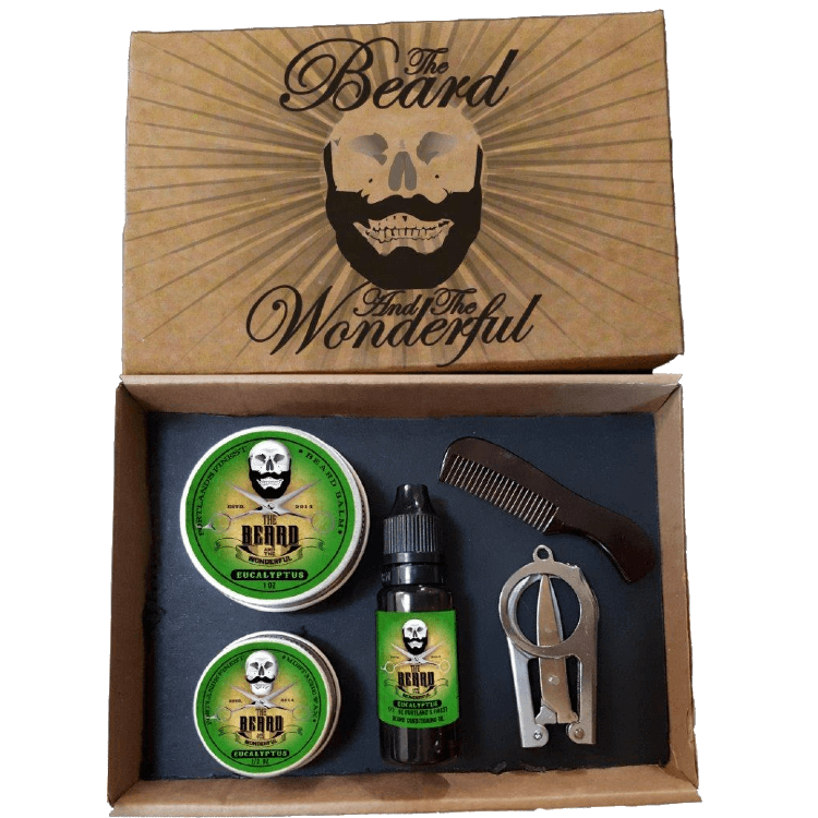 Luxury Beard & Mustache Styling Kit The Beard and The Wonderful 