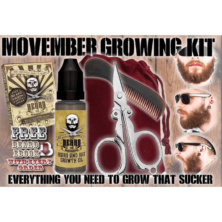 Movember Mustache Set Traditional Men's Grooming The Beard And The Wonderful 
