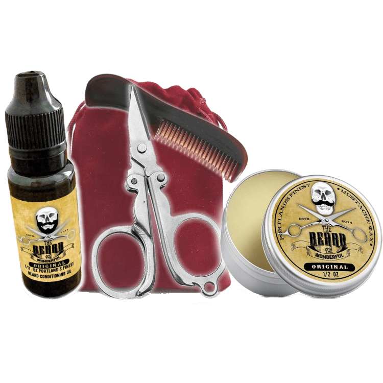 Movember Mousetache Growing Kit Traditional Men's Grooming The Beard and The Wonderful 