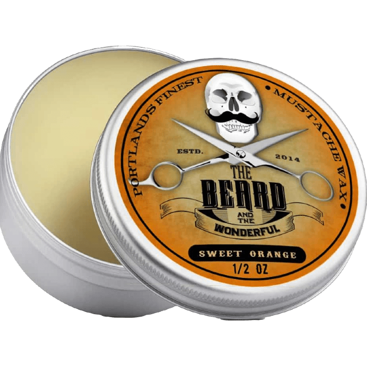 Moustache Wax Strong Hold Traditional Men's Grooming The Beard and The Wonderful 