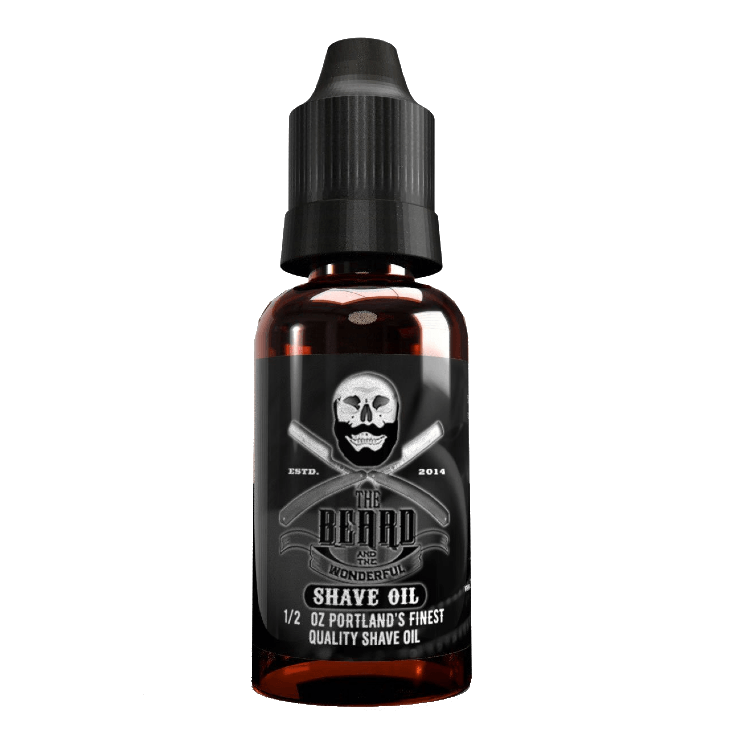 Natural Shaving Oil Traditional Men's Grooming The Beard and The Wonderful 15ml (1/2 Oz) 