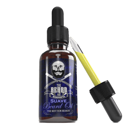 Beard Oil BIG 1Oz Bottle. Traditional Men's Grooming The Beard and The Wonderful Suave 