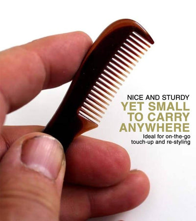 Pocket sized Beard and Moustache Comb - The Beard and The Wonderful