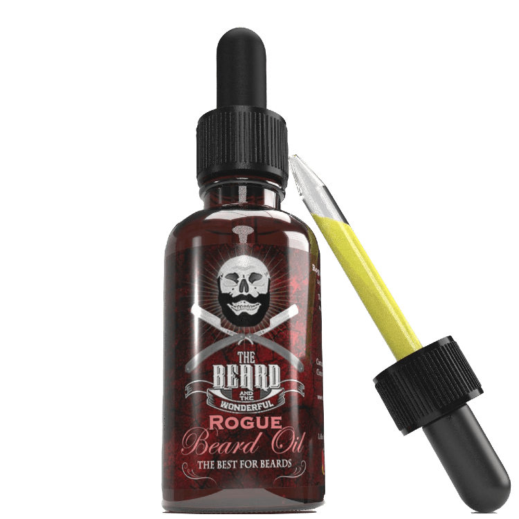 Beard Oil BIG 1Oz Bottle. Traditional Men's Grooming The Beard and The Wonderful Rogue 