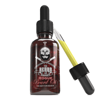 Beard Oil BIG 1Oz Bottle. Traditional Men's Grooming The Beard and The Wonderful Rogue 